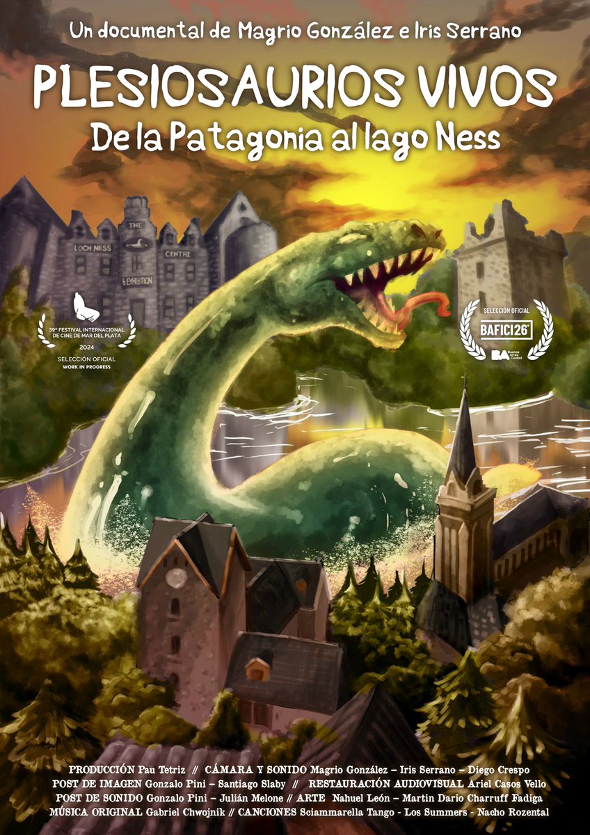 FuncinemaFest's tweet photo. ¡El 11° Festival #Funcinema 🤣 entra en el Mundo Perdido 🦖!

🎞 El Día 5 continúa con el corto Le dodo lé la 🇫🇷 y el largometraje Plesiosaurios vivos 🇦🇷.

🎟 Sábado 27 a las 17:50 en el Auditorio del @MARMuseo con entrada gratuita. https://t.co/nE70s6u13B