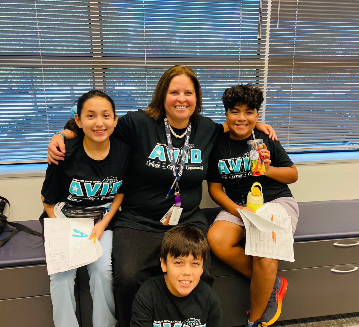 Introducing our newest AVID Peer Tutors 6th graders Ariana, Max, and Michael!! We are so proud of you!!! 🎉 <a href="/HumbleISD_AMS/">Atascocita Middle School</a> <a href="/HumbleISD_AVID/">AVID</a> <a href="/Medeens528/">Coach Medina</a>
