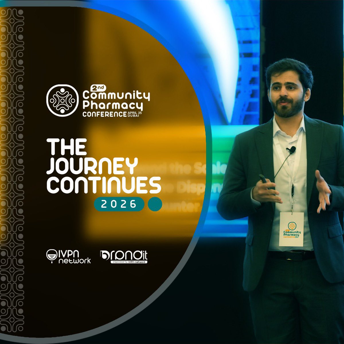 See you on the 25th of April in Dubai ensha‘Allah