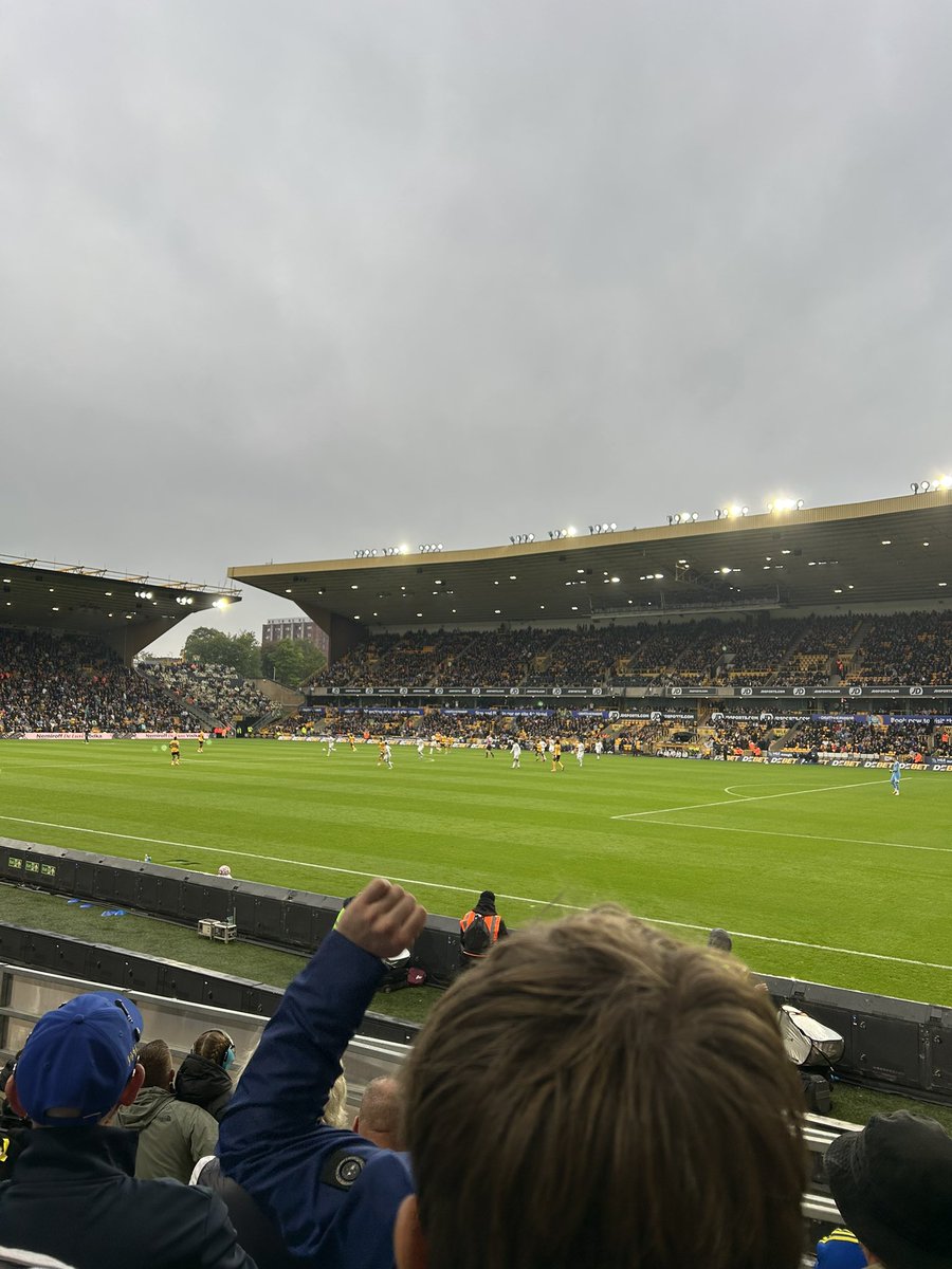 Wolves (A). Lost the zimmer frame in the first goal but top day nonetheless😂