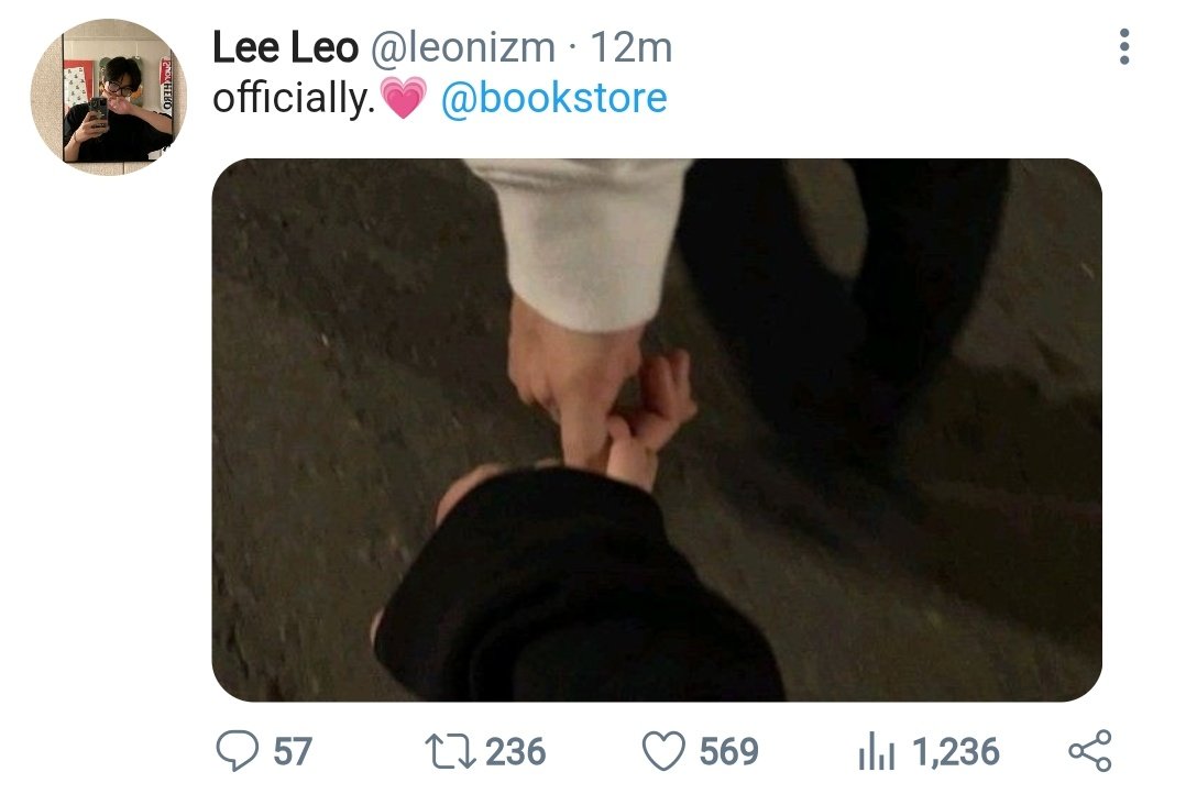 prettyzheenious's tweet photo. — leowon few tweets au. 

officially 💗. https://t.co/WnaTO5L74f
