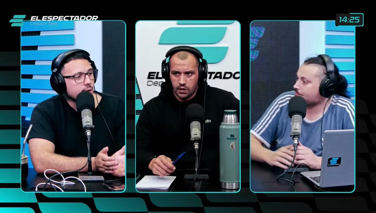 Gastón Muiños, Mauri Benítez y Juan Esmoris en vivo en 𝐄𝐥 𝐄𝐬𝐩𝐞𝐜𝐭𝐚𝐝𝐨𝐫 𝐃𝐞𝐩𝐨𝐫𝐭𝐞𝐬. 

📻 810 AM · 92.5 FM
▶️ youtube.com/watch?v=60YlEe…