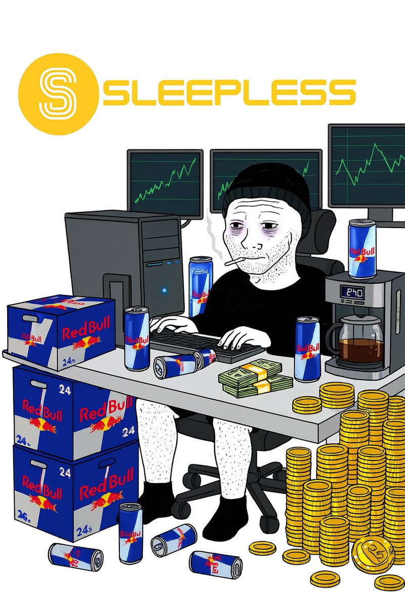 CTO Going crazy. All you need is 1-5 crazy sleepless people. 

💰Sleepless Coin💰4SngaZ3N9ELjCqh6P3MeA3r4Hi2Dx1MDn2H4ijcDbonk

👨‍💻sleeplesscoin.com
⛓️‍💥  linktr.ee/sleepless_cto

#Sleepless #MemeCoin #sleeplesscoin #Solana