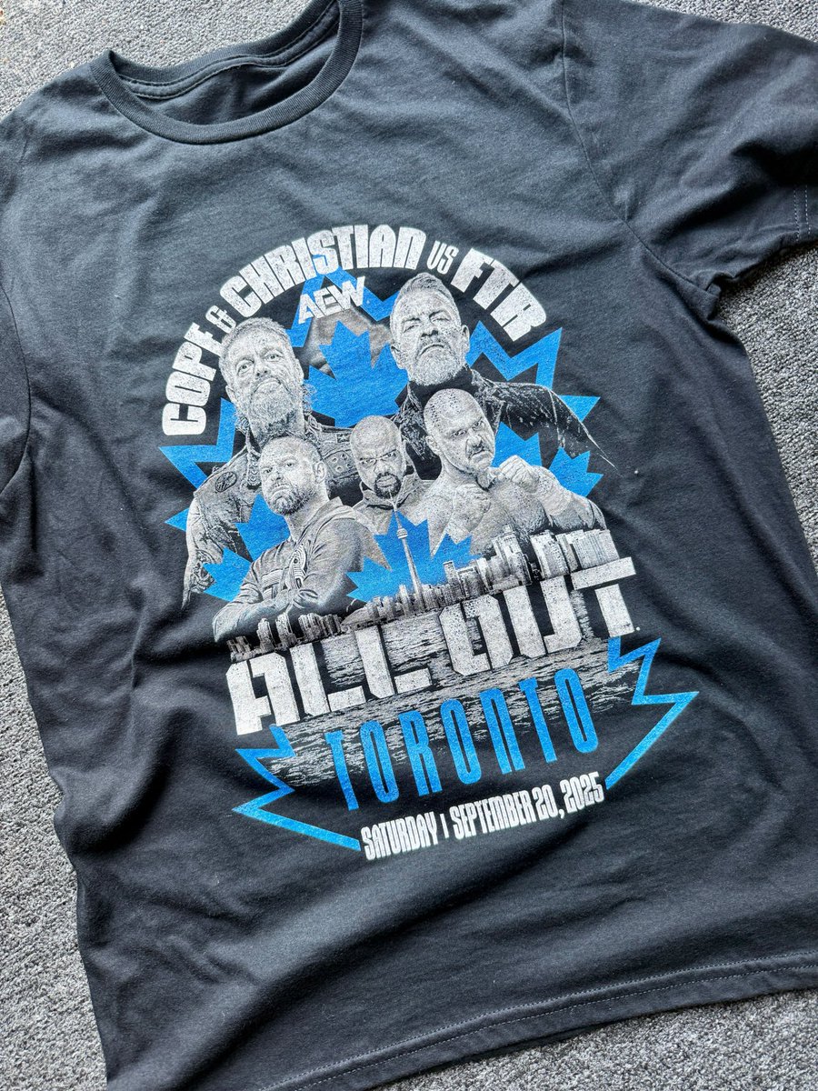 PWTees's tweet image. What are your predictions? Comment below 👇 
48 Hr ALL OUT Sale is going on NOW!! Use promo code ALLOUT25 at checkout to get 25% off AEW merch. Sale goes through end of Sept. 21st!
*some restrictions apply*