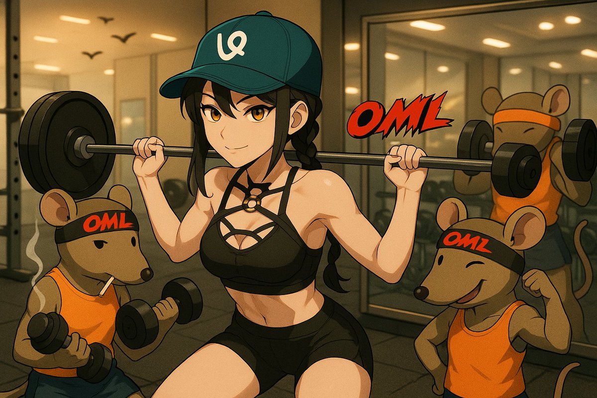 been in the gym with the <a href="/__O_M_L__/">OML</a> rat pack getting ready for the revolution

phase 1 loading → rune gated, 4 tiers, 1b supply

rats to <a href="/radfi_btc/">radFi</a> 

you ready? 🐀🚀