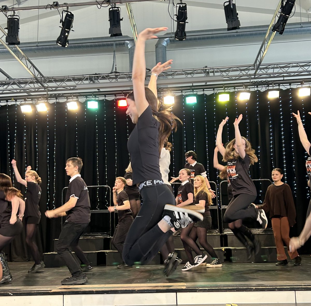 We Will Rock You Rehearsals - Crazy Little Thing Called Love