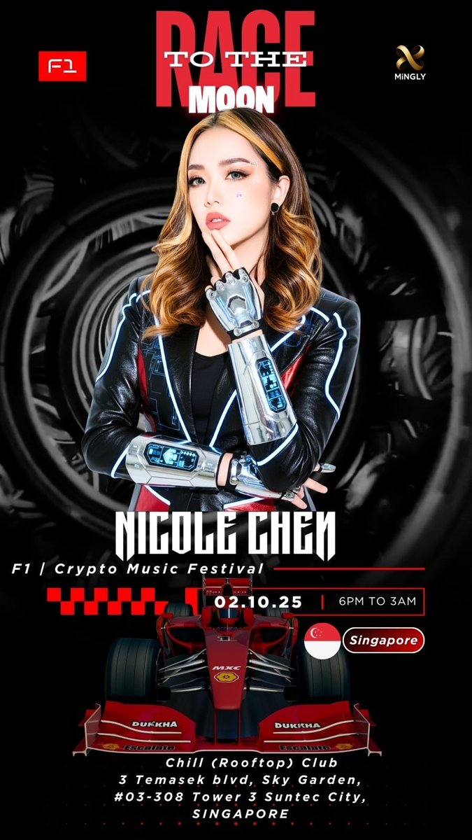2nd October 
Crypto/ F1 Party 2025