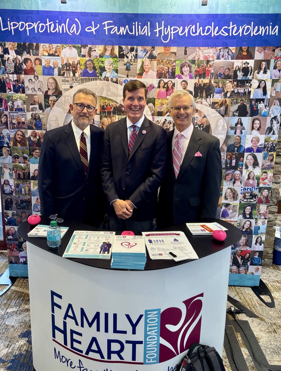 JohnClymer's tweet image. Such a treat to join my friends &amp;amp; colleagues, ⁦@jantonioglopez⁩ &amp;amp; ⁦@hillypaige2,⁩ at the 2025 ⁦@FamilyHeartFdn⁩ Global Summit. Joining forces to enable people w/ genetically-caused high #lipids benefit from treatments proven to work.

#FHFSummit25 ⁦