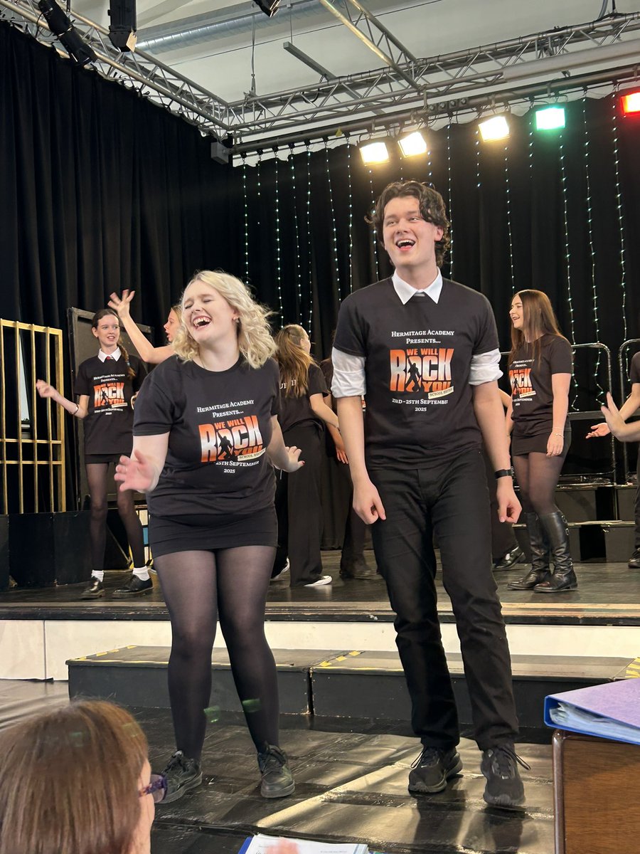 We Will Rock You Rehearsals- Crazy Little Thing Called Love Part 2