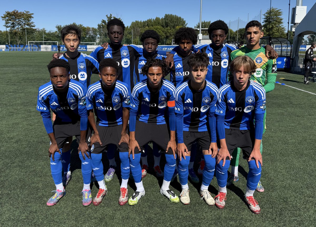 Académie du CF Montréal (@academiecfm) on Twitter photo Le XI partant U15 pour défier <a href="/RedBullsAcademy/">Red Bulls Academy</a> :
Souani
Murgante - He - Touré - Simon
Laguerre - Lachhab (cap.) - Junco Giraldo
Jean-Baptiste - Seka - Loua
#CFMTL #MLSNEXT Le XI partant U15 pour défier <a href="/RedBullsAcademy/">Red Bulls Academy</a> :
Souani
Murgante - He - Touré - Simon
Laguerre - Lachhab (cap.) - Junco Giraldo
Jean-Baptiste - Seka - Loua
#CFMTL #MLSNEXT
