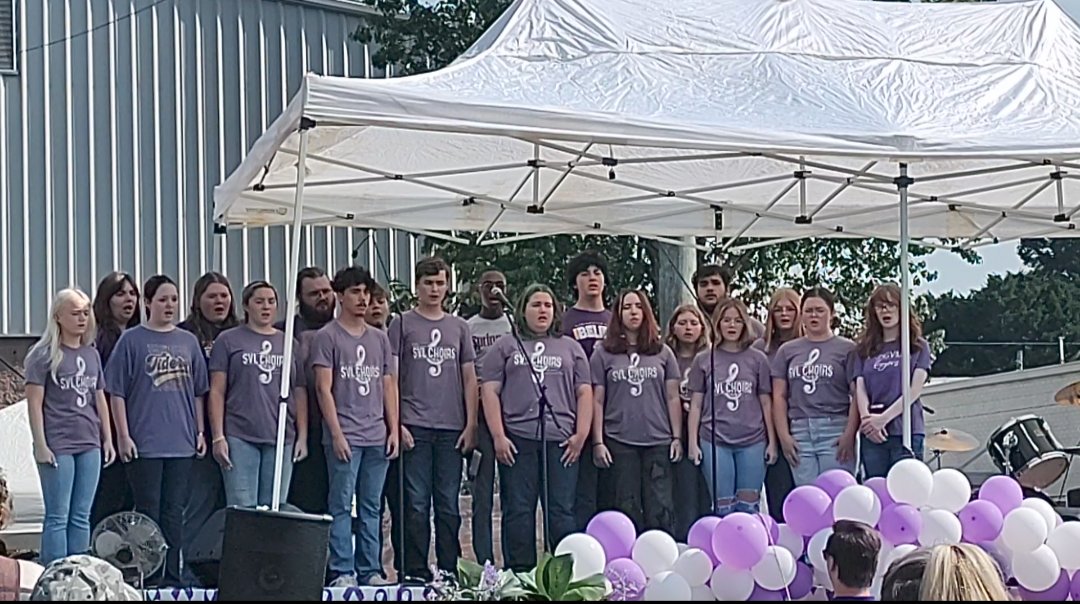 SHSTig3rPride's tweet image. Our Tiger Chorale represented great this morning in Leeds at the Relay for Life quick off! #TigersSING #TigersRoar #tigercode #TigerPride #IAmATiger