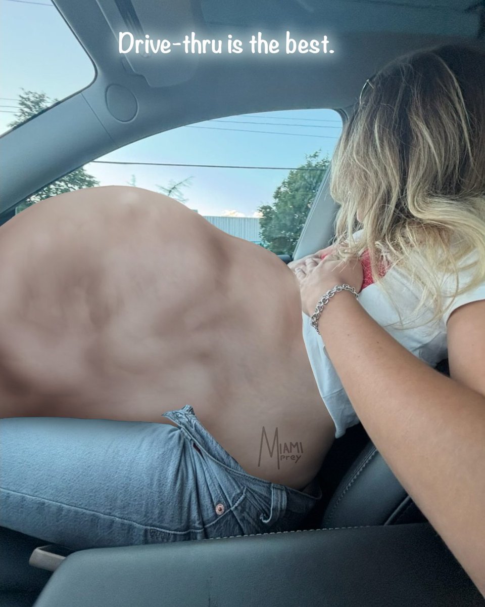 BellyTeaseBree is enjoying her Drive-Thru meal.
#vore #vorebelly #vorepred #voreprey #samesizevore #voremorph