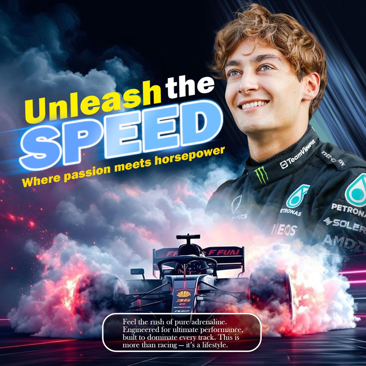 Compixal's tweet image. 👉 Caption (short punchline, 280 chars max)
Unleash the SPEED ⚡🔥 Where passion meets horsepower. This is more than racing — it’s a lifestyle! 🏎️💨
#Racing #SpeedLovers #UnleashTheSpeed