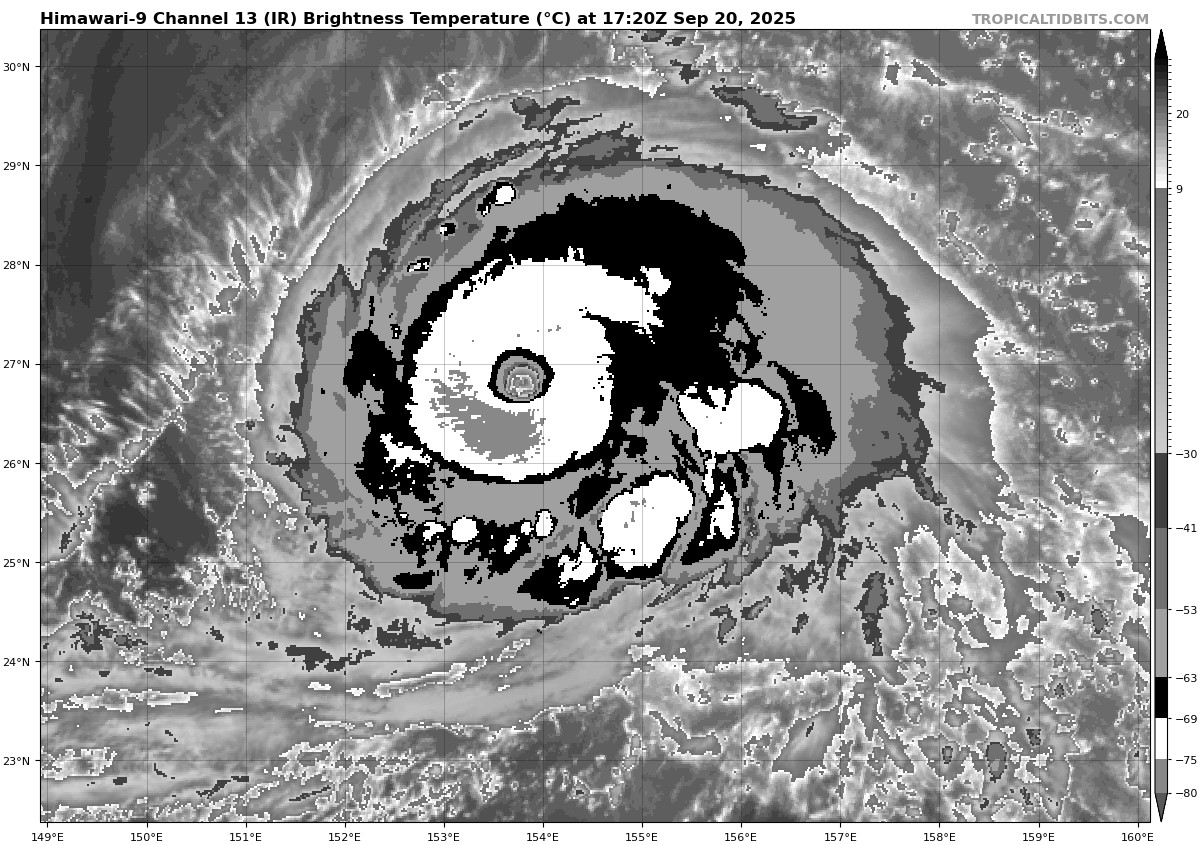 CharlieFurWx's tweet photo. Wow impressive. #TyphoonNeoguri https://t.co/qZkQoIOoAY
