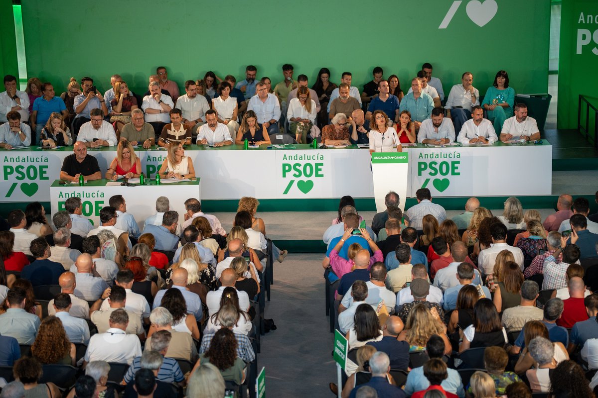 María Jesús Montero, <a href="/mjmonteroc/">María Jesús Montero</a> es la única que puede recuperar, fortalecer y proteger los servicios públicos en Andalucía frente a la estrategia de privatización y destrucción de lo público que está perpetrando Moreno Bonilla.

#AndaluciaQuiereCambio
Andalucía💚Cambio