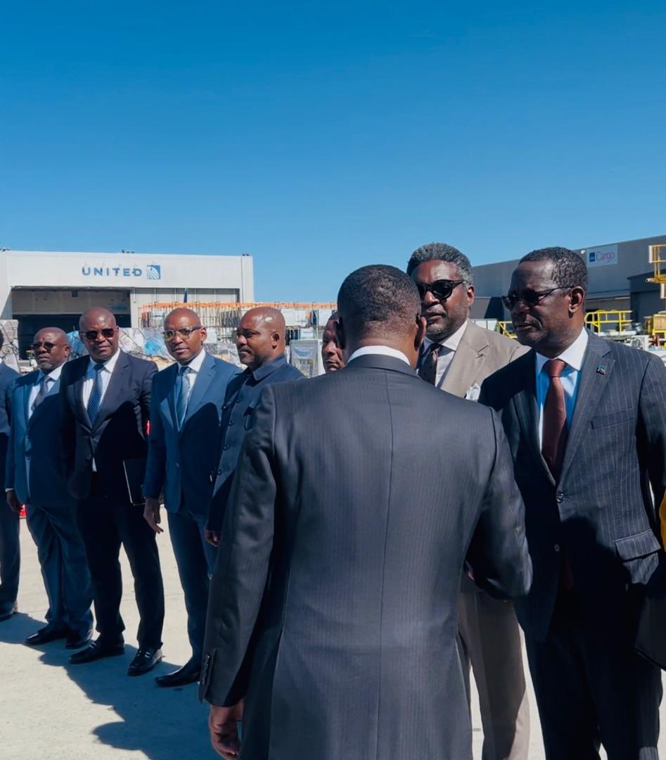 Ya estamos en los #EEUU de #América. La alta delegación ecuatoguineana que encabezo ha llegado este sábado a #NuevaYork para participar en el octogésimo período de sesiones de la Asamblea General de las Nacionales Unidas; un encuentro de carácter mundial que servirá para