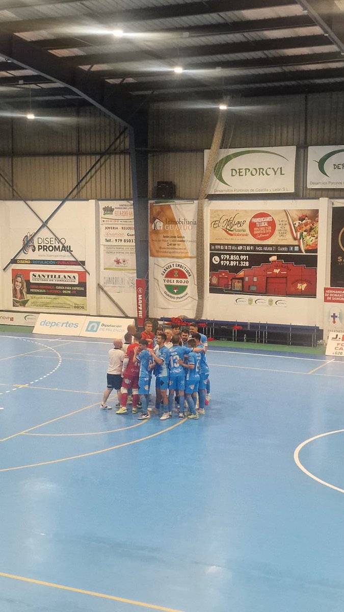 Finallll y primeros tres puntos a domicilio frente a un buen rival y una cancha muy complicada 

<a href="/guardofs/">Deporcyl Guardo F.S.</a> 1️⃣
Vs
F.S.SALAMANCA 3️⃣
⚽️ Cristian 
⚽️ Ballano 
⚽️ Dani Montes