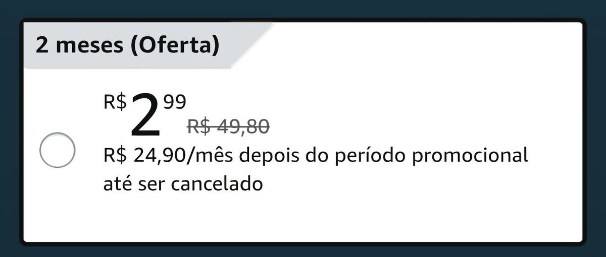 🚨 2 meses de Kindle Unlimited por R$2,99: #KindleWeek
➡️ amzn.to/3HYLuHt
➡️ amzn.to/3HYLuHt
➡️ amzn.to/3HYLuHt

⚠️ Para contas selecionadas! Pode aparecer ofertas diferentes, teste!