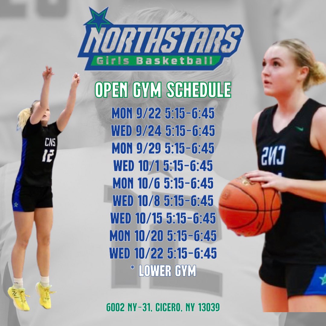 2025 Open Gyms!