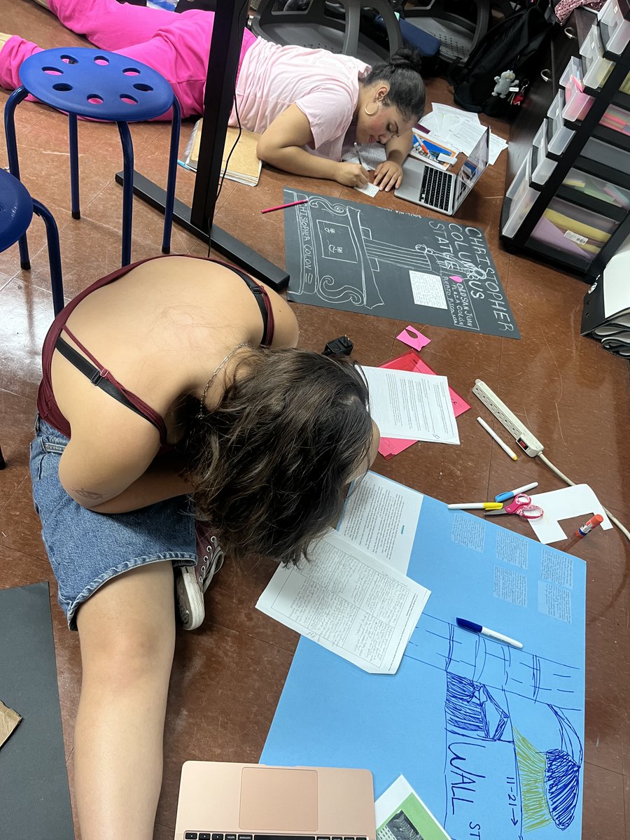 MsIHistory's tweet image. We are trying to get a poster maker to have more collaborative and creative projects in our classrooms! Our high school students are creative performing artists who love projects!

Could you help fund our #DonorsChoose

#ClearTheLists2025 

donorschoose.org/project/blow-i…