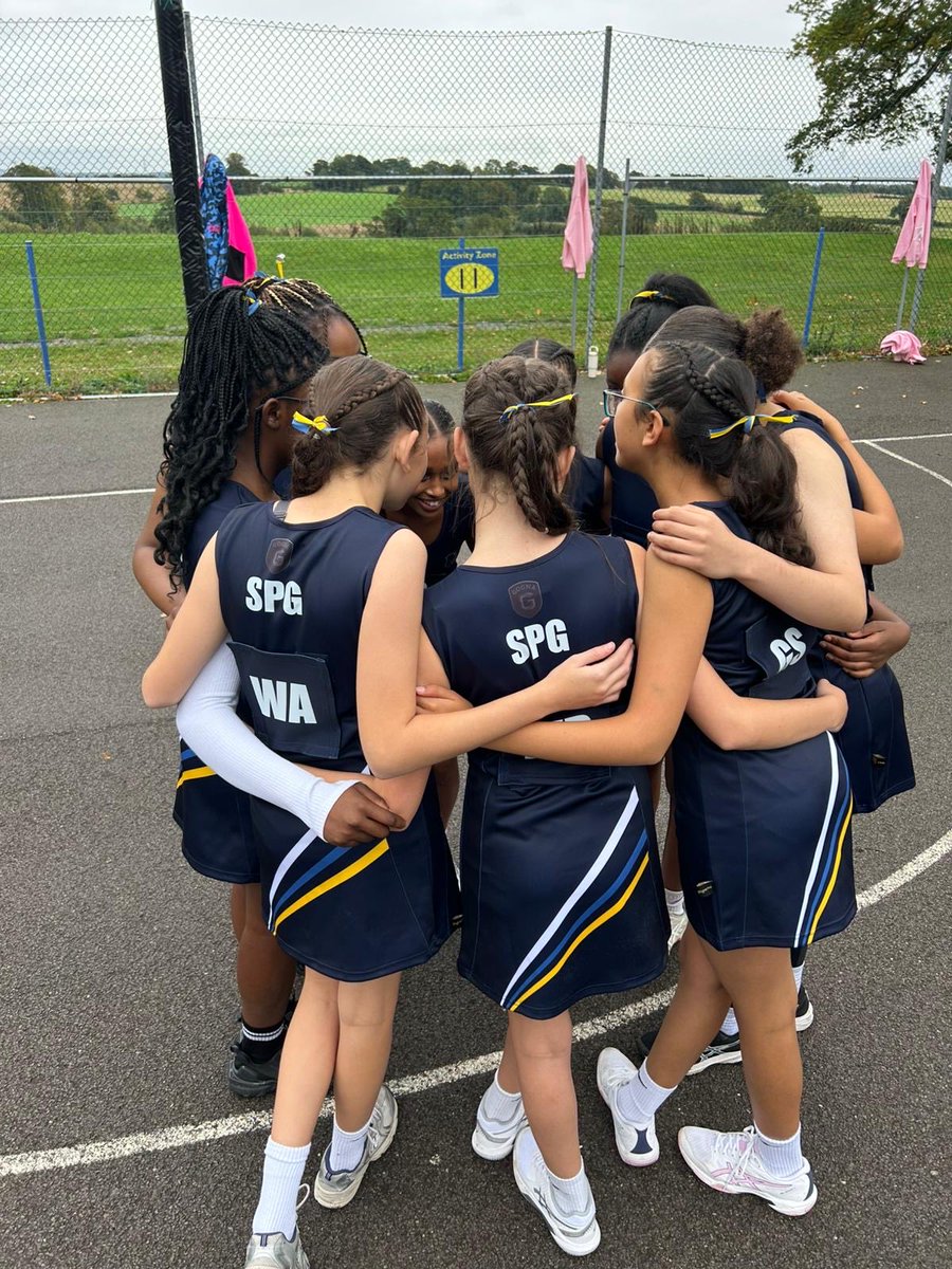 So proud of our brilliant netball team! Played 5 and won 5!!!!!! What a great achievement with such superb team spirit and great sporting skill! Go SPG for tomorrow!!!!!!