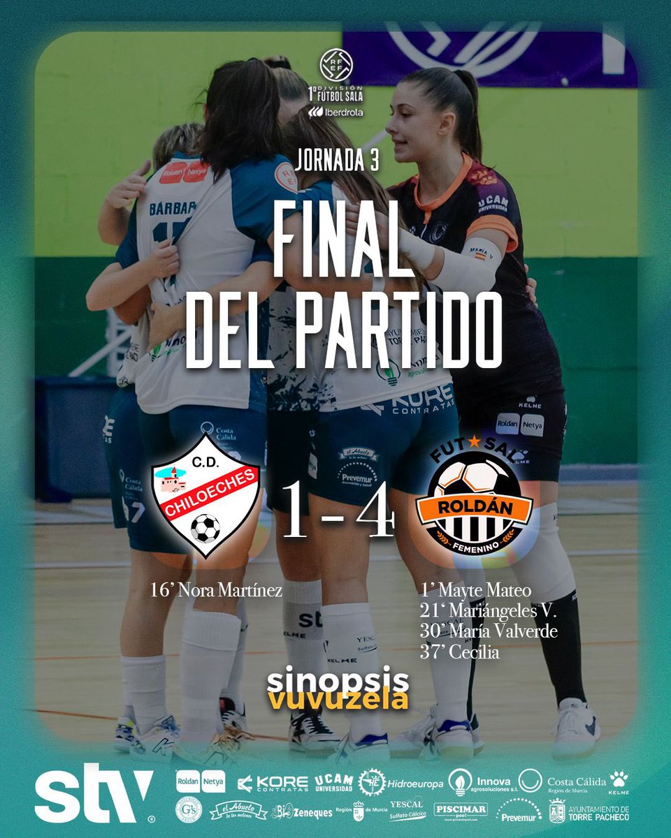 Importantes tres puntos conseguidos en un partido en el que fuimos de menos a más.

Ahora toca seguir trabajando duro para conseguir nuestros objetivos.

¡Seguimos equipo!💪🧡

#STVRoldan