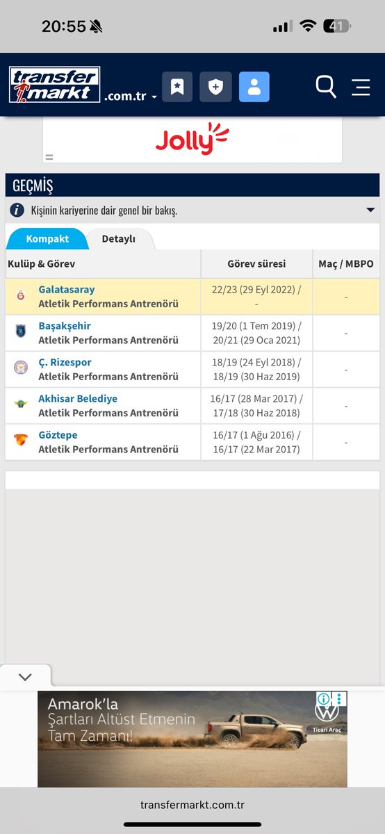 Örnek olarak KAAN ARISOY a baktım.Avrupa tecrübesi sıfır ..Okanın arkasından gezmiş.GS seviyesi bu mudur ???????