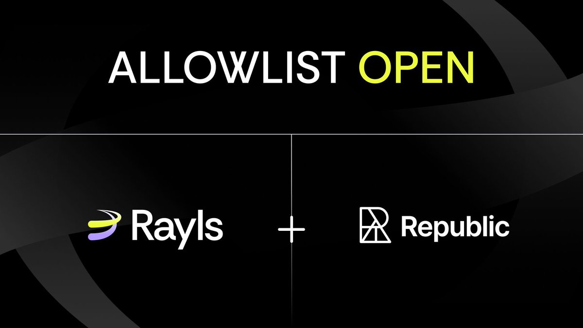 Rayls: The Blockchain Built for Banks, Now Accessible to All

<a href="/RaylsLabs/">Rayls</a> is bridging the gap between traditional finance and the decentralized future, bringing $100T in institutional assets and 6 billion bank users on-chain.

Backed by leading investors such as paraficapital,