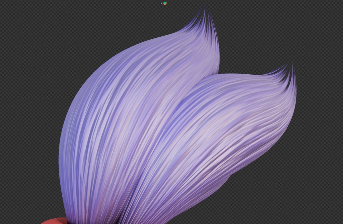 Thinking about this kind of hair for Blaze..
Note this is the untextured sculpt and rough!
Do we like the idea?
#BlazeTheCat #SonicTheHedgehog #b3d