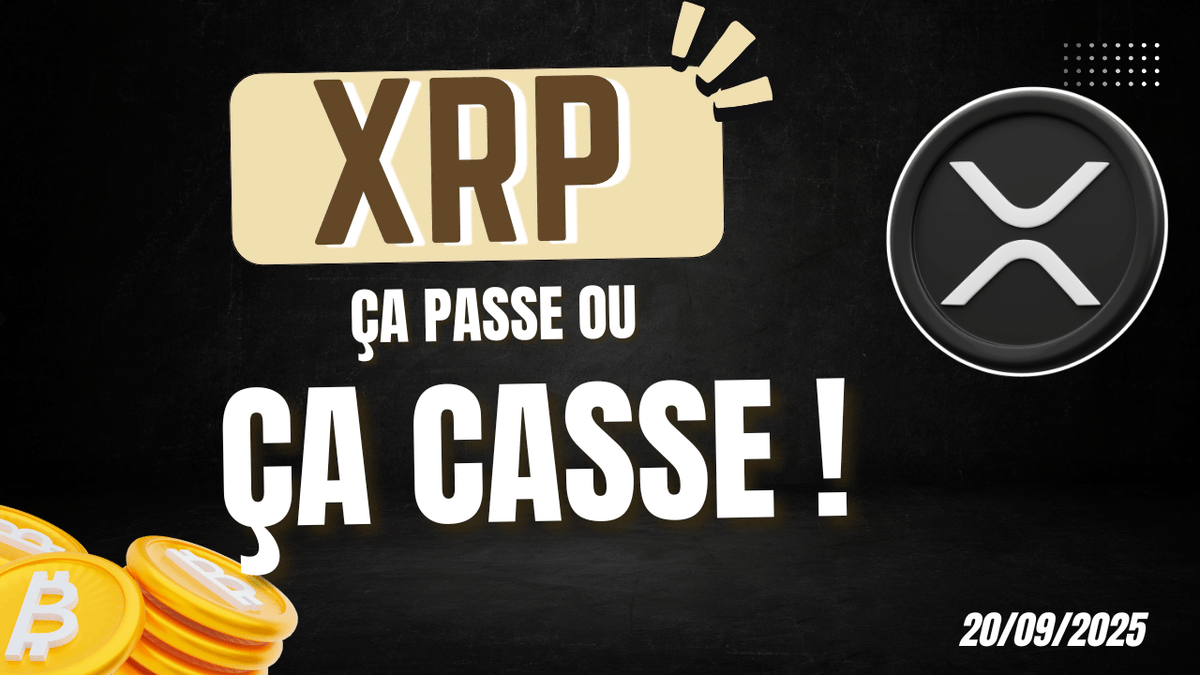 XRP 🔥 ÇA PASSE OU ÇA CASSE ! ANALYSE CRYPTO ✓ Vidéo disponible içi : 👉  https://t.co/wcIiI5Wdxb - Commentez ma vidéo sur YouTube ✓ - Partagez et  retweetez à fond 🔥 $XRP #ripple #crypto #Bullrun