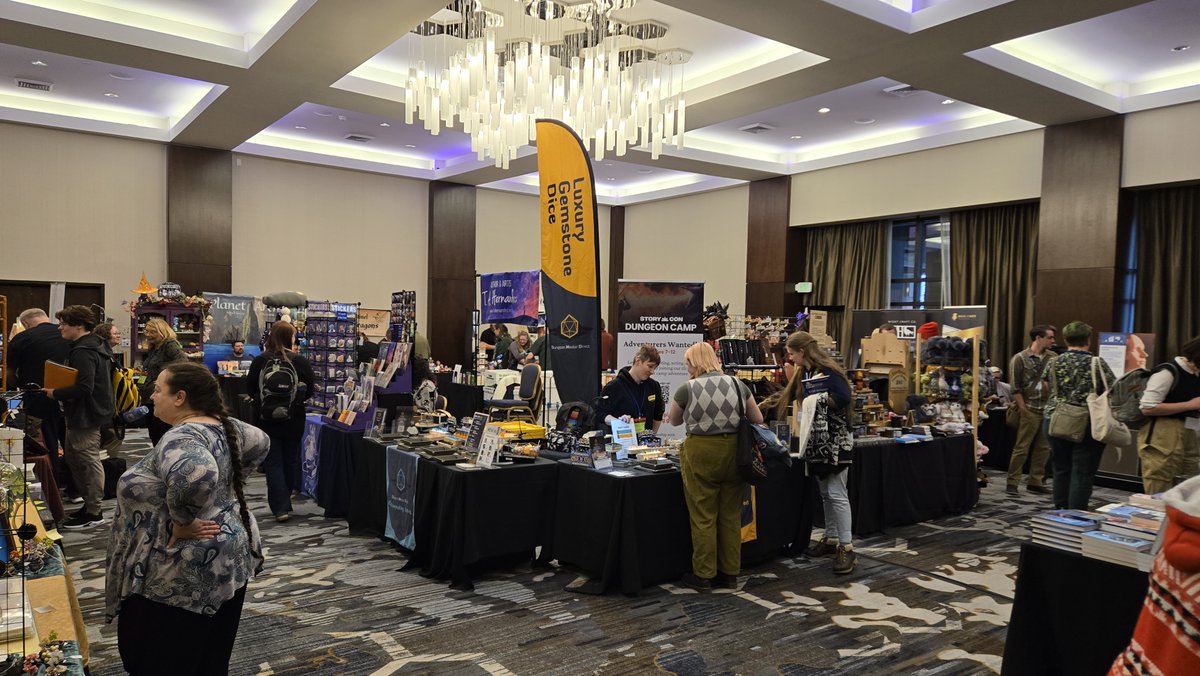 LTUE 2026 Vendor Room Applications are LIVE!

Apply here: shorturl.at/wXW8q

 LTUE 2026 will run from Feb. 12th through Feb. 14th,  2026 at the Marriott in Provo, UT.

Tables cost $200 each for the entire symposium and include 1 symposium membership each.