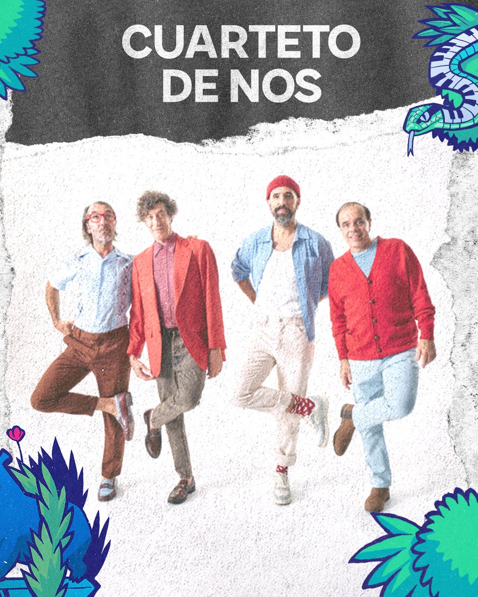 flowpersonalpy's tweet image. Altas bandas para disfrutar en vivo por FLOW 🤩 ¿cuál es tu favorita? 👀