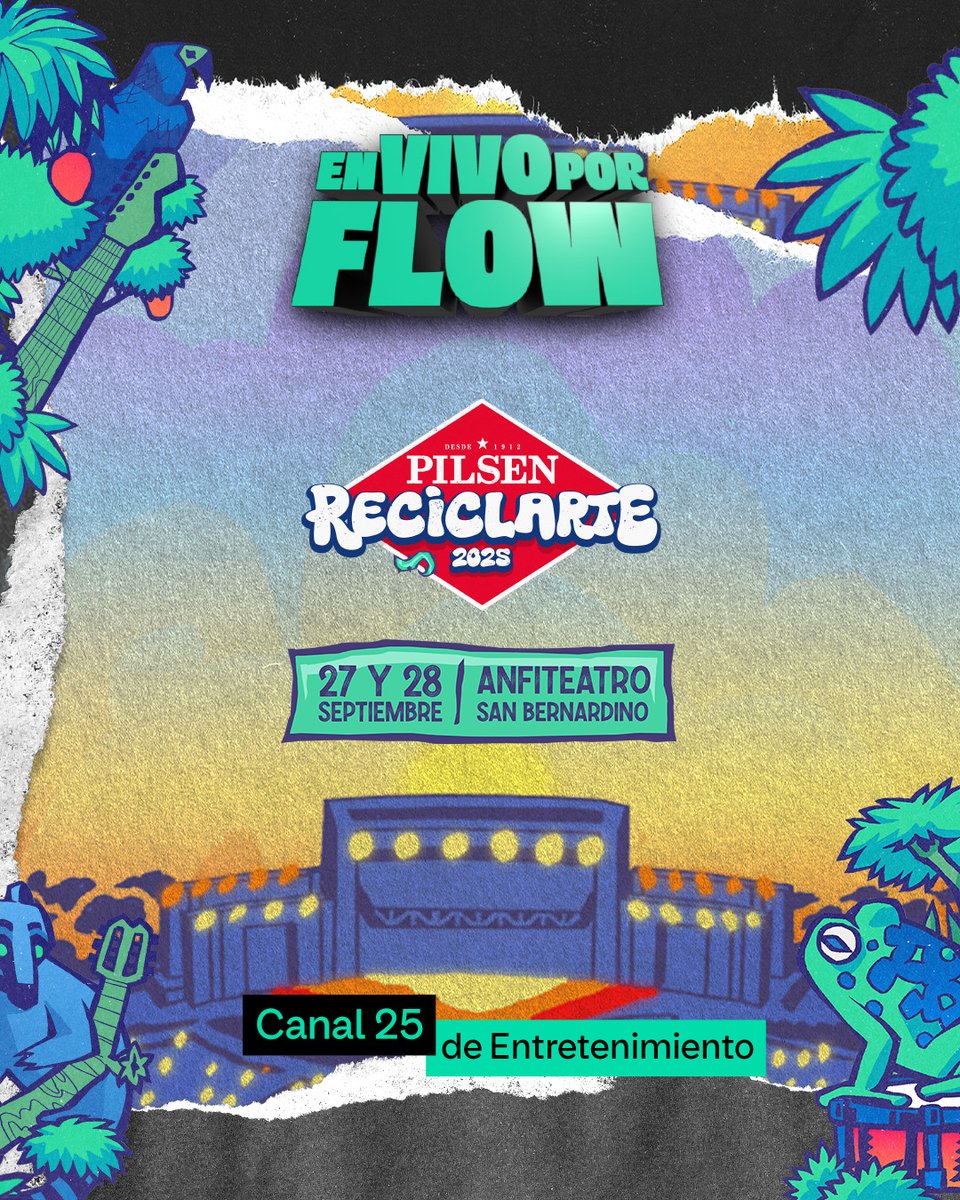 Altas bandas para disfrutar en vivo por FLOW 🤩 ¿cuál es tu favorita? 👀