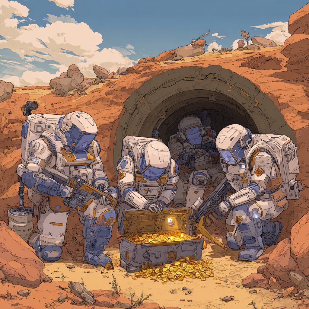 As we teased yesterday, the <a href="/Stark_mining/">Stark Galaxy Mining Network</a> is leveling up something EPIC drops EVERY WEEK! 🚀

Starting now: Weekly Airdrops to $MINE holders and Miner Owners (your NFT fleet commanders)! 

🚨 It's random AF, yesterday's astronauts got the loot? Next week, it's someone else's turn