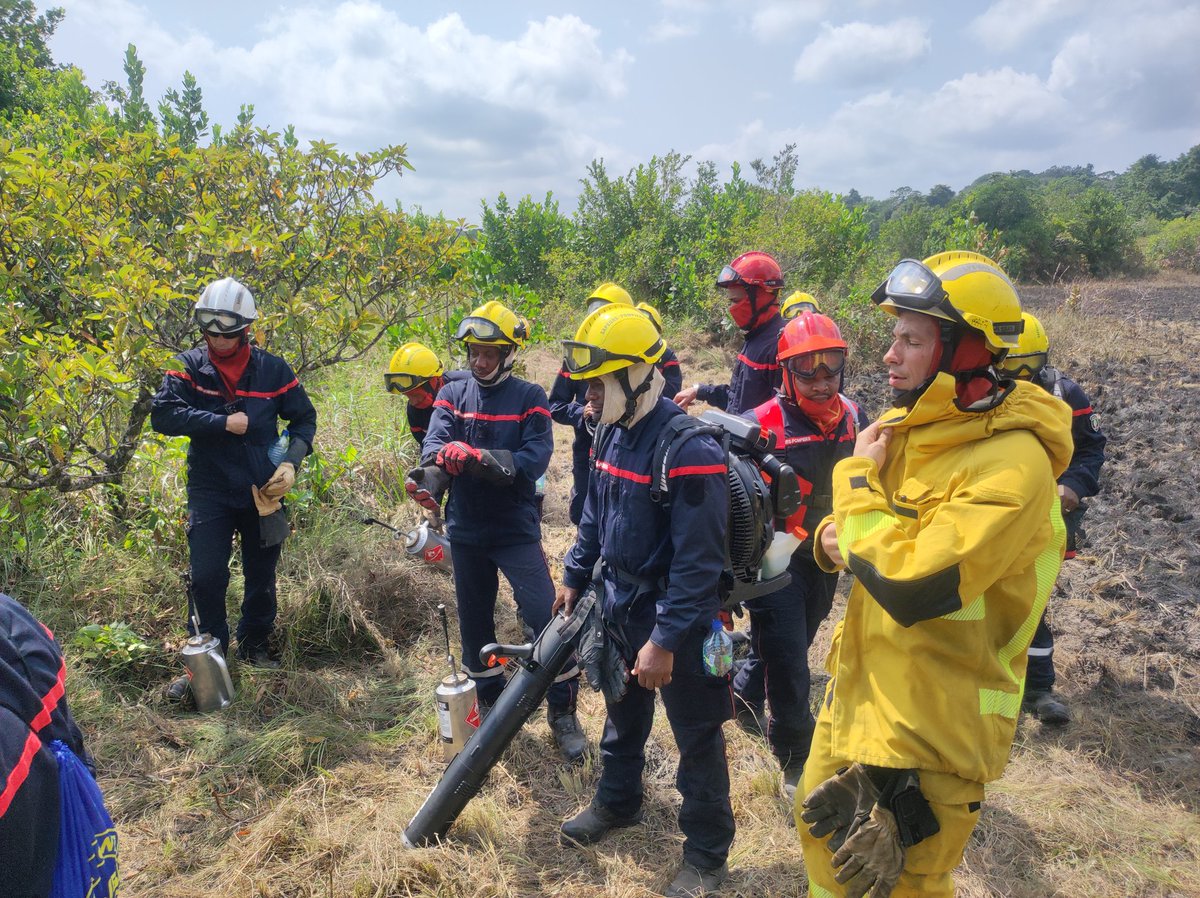 <a href="/Sdis973/">SDIS973 Officiel</a> <a href="/CNES/">CNES</a> <a href="/SecCivileFrance/">Sécurité Civile</a> <a href="/SDIS66/">SDIS 66</a> <a href="/pompiersdugard/">Sapeurs Pompiers du Gard</a> <a href="/PompiersHerault/">Pompiers 34 🇫🇷</a> Projet qui devient réalité pour les 🧑‍🚒 <a href="/Sdis973/">SDIS973 Officiel</a> et surtout une belle aventure professionnelle et humaine 🙏 et de nouveaux horizons au profit #Guyane 🌴🌿🌳 <a href="/SecCivileFrance/">Sécurité Civile</a> et 🚒 sapeur-#pompiers de france et nos voisins 🇧🇷 et 🇸🇷