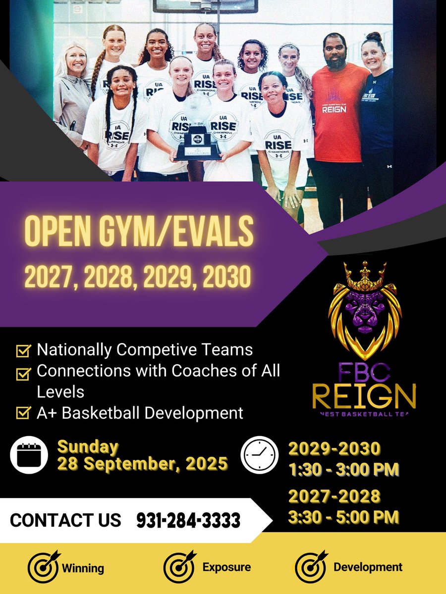 Elite Talent will be in the gym! Going to be an awesome day!