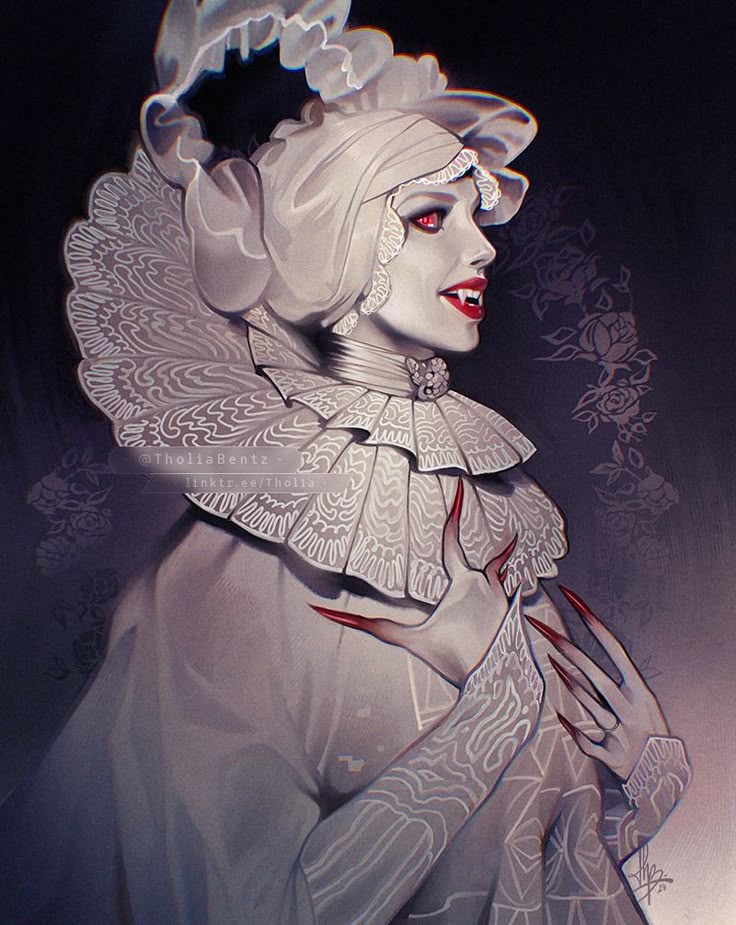 Lucy Westenra in 'Bram Stoker's Dracula' (1992) by Audrey Benjaminsen and Tholia Bentz