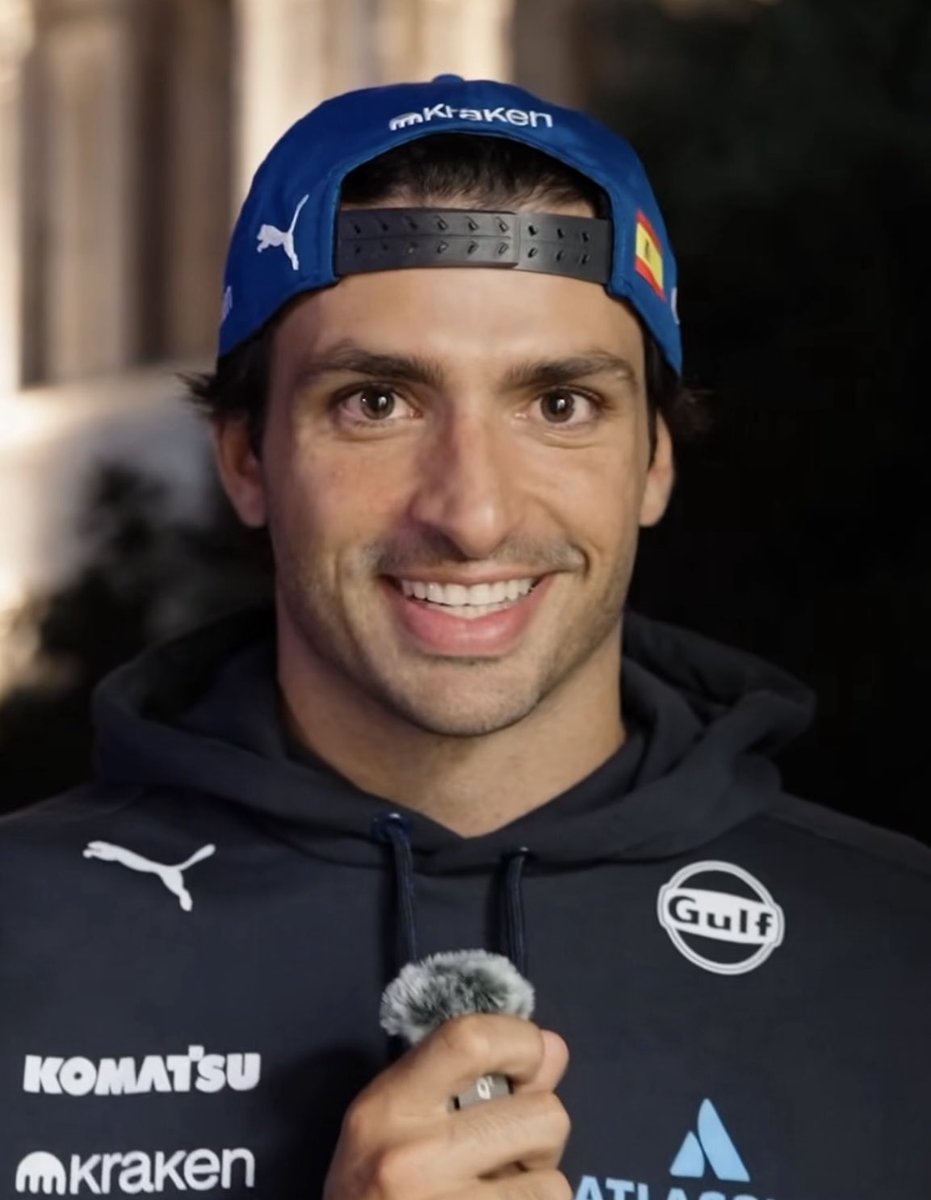 redsainz's tweet photo. such a big fan of this huge smile https://t.co/CIVztSF8n5