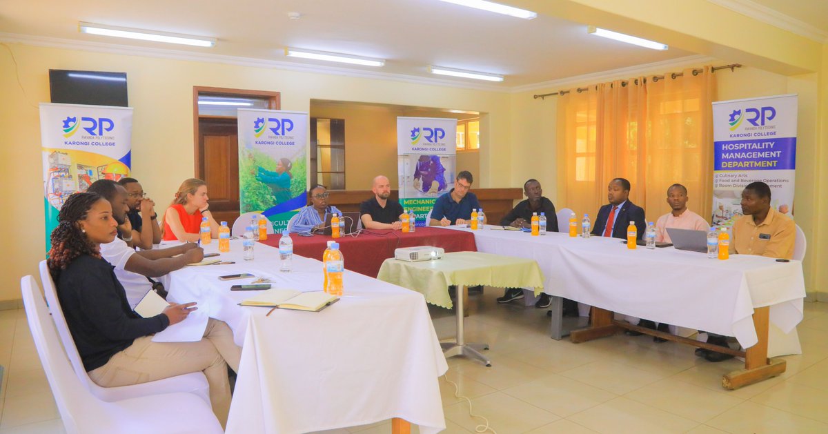 Karongi_College's tweet image. Earlier today, representatives from @KfW_FZ_int paid a courtesy visit to RP-Karongi College to explore potential partnership opportunities aimed at upgrading the Mechanical Engineering workshops. This equipment-focused collaboration, once established, will position the college to…