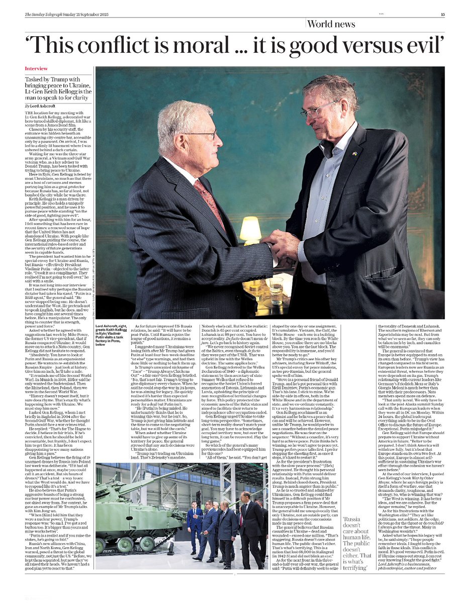 If only there were more people like Kellogg - who can see the