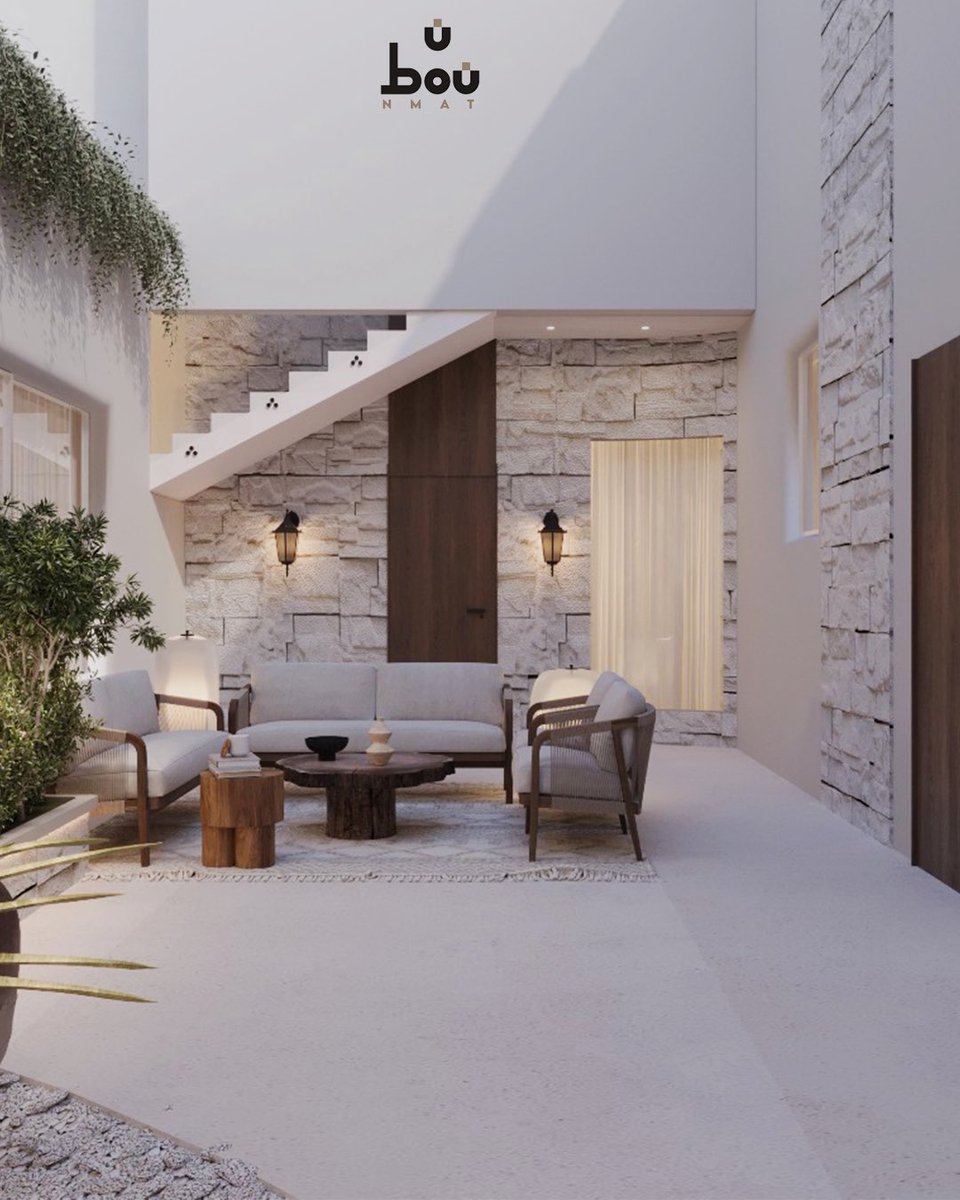 جلسة خارجية مع جاردن مصمم بعناية، حيث تلتقي الطبيعة بالراحة ✨

الإضاءة الجانبية والجدار الحجري يخلقوا أجواء دافئة، والمساحات الخضراء تضيف حيوية وهدوء للمكان.

مساحة مثالية للاسترخاء مع العائلة أو استقبال ضيوفك بأناقة.

تواصل معنا الآن ولا تفوت عروض اليوم الوطني!

#جلسة_خارجية