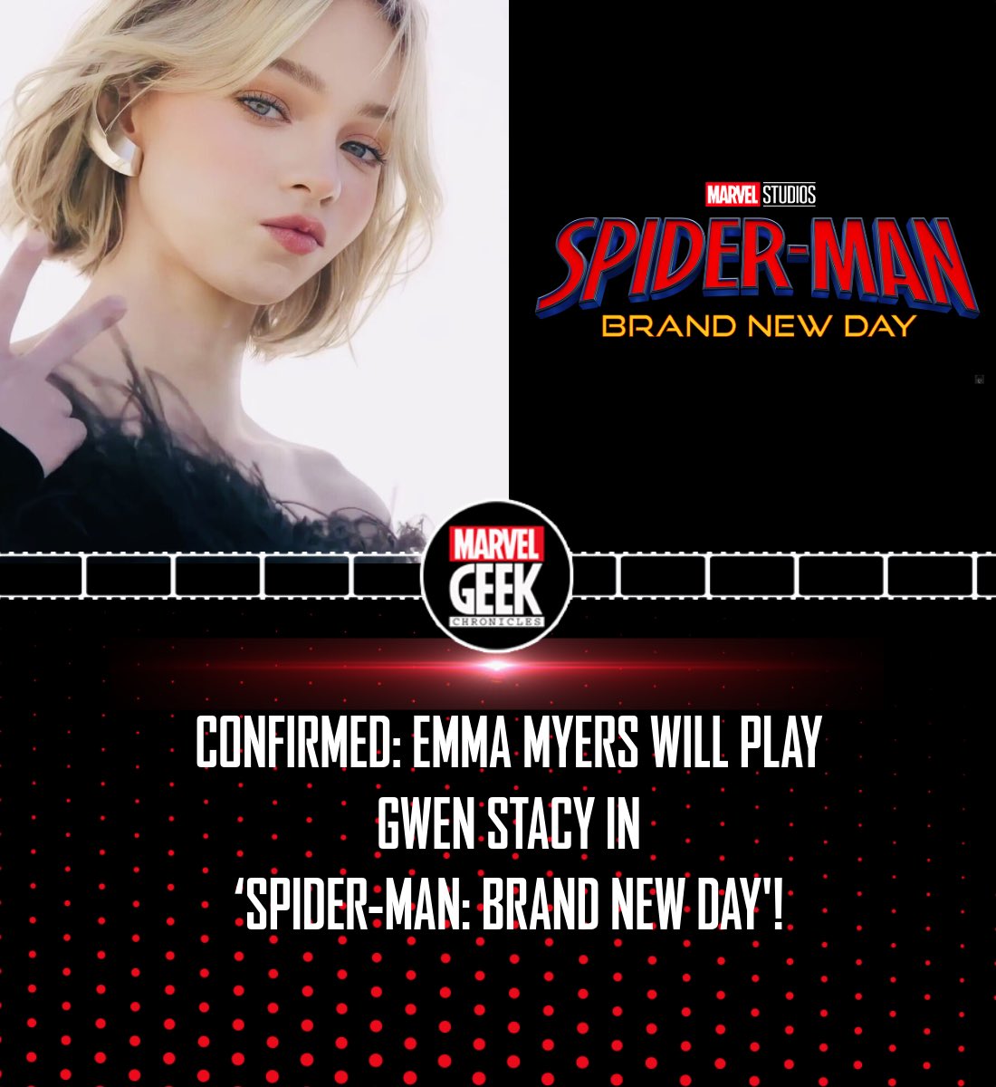 geek_chronicles's tweet image. So there’s that… #emmamyers #SpiderManBrandNewDay