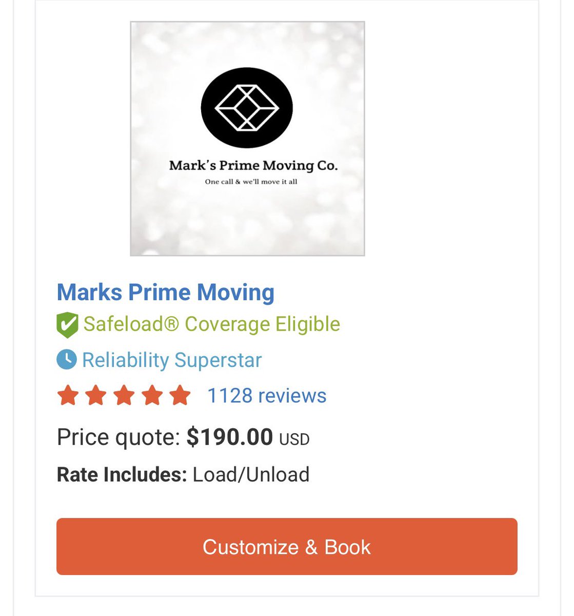 Mark’s Prime Moving LLC. tweet media