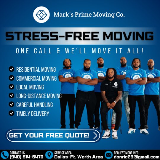 Mark’s Prime Moving LLC. tweet media