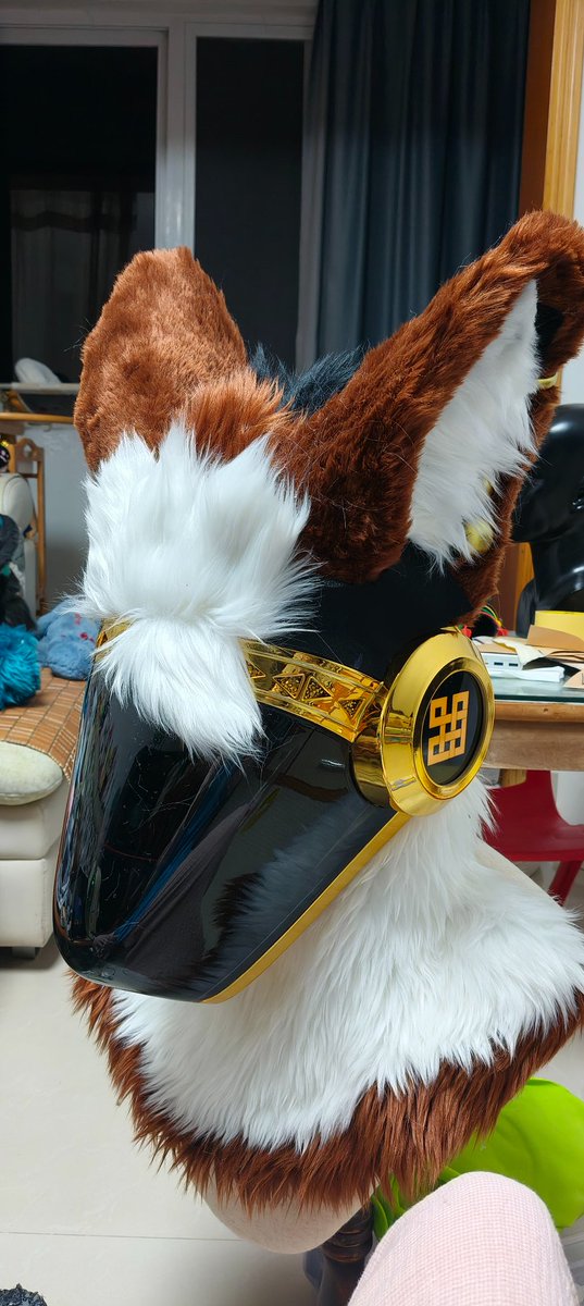 Ruby_protogen's tweet image. This is a premade protogen head. I'm still making it, and I'll start selling it when it's finished.
#rubyprotogenstudio #protogen #protogens #protogenfursuit #protogenhead