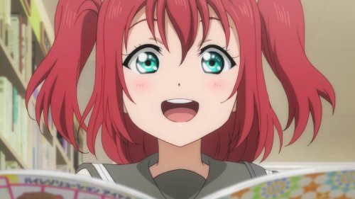 ルビィちゃん、はい(x)
ルビィちゃんお誕生日おめでとうございます！