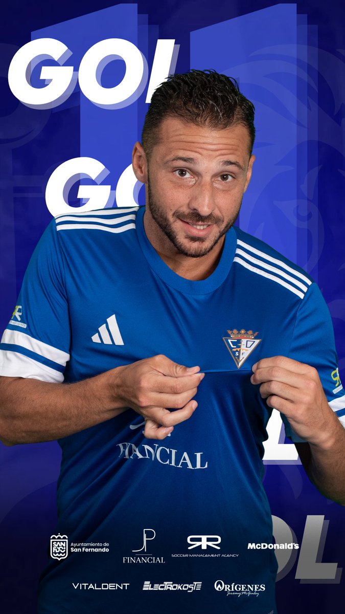 🦈🦈🦈🦈🦈🦈

⚽️ ¡GOOOOOOOOOOOL DE DANI HERRERA PARA REMONTAR EL PARTIDO! 

2⃣ #CDSanFernando1940
1⃣ San Fernando Atlético