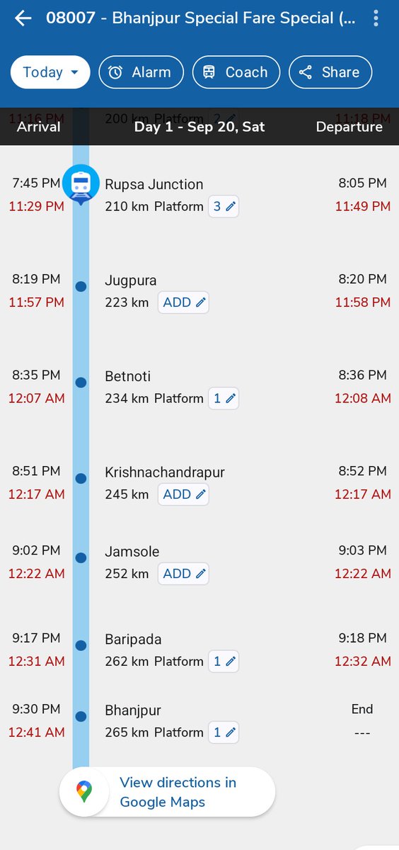 BIKASH190's tweet image. ପ୍ରିୟ@drmhowrah @RailwaySeva @AshwiniVaishnaw @RailMadad ମୟୁରଭଞ୍ଜର ୦୮୦୦୭ ଓ ୦୮୦୧୧ ଟ୍ରେନ ପ୍ରତିଦିନ ୩-୪ ଘଣ୍ଟା ବିଳମ୍ବ କାହିଁକି? ଆଦିବାସୀ ଓ ଧର୍ମଗ୍ରନ୍ଥୀ ଯାତ୍ରୀଙ୍କୁ ଏହି ହଇରାଣ କିଏ ଦେଉଛି? ରେଳ ଅଧିକାରୀ କରୁଛନ୍ତି କଣ? ତୁରନ୍ତ ସମାଧାନ ଓ କମ୍ପେନସେସନ ଦିଅନ୍ତୁ!#TrainDelay #OdishaRail #JusticeForPassenger