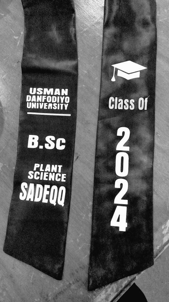 Alhamdulillah, All Praise is to Allah, the Most Gracious, the Most Merciful.

On this blessed day, the 19th of September, I have successfully completed my final examinations as undergraduates of the Department of Plant Science, Usmanu Danfodiyo University, Sokoto.