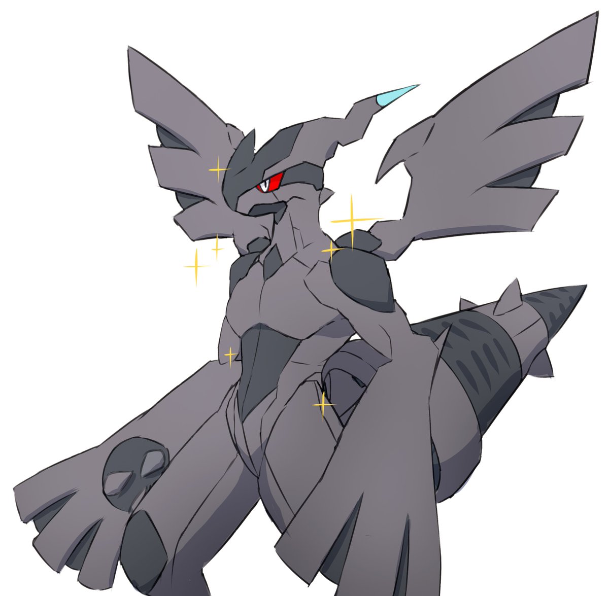 How to draw Zekrom